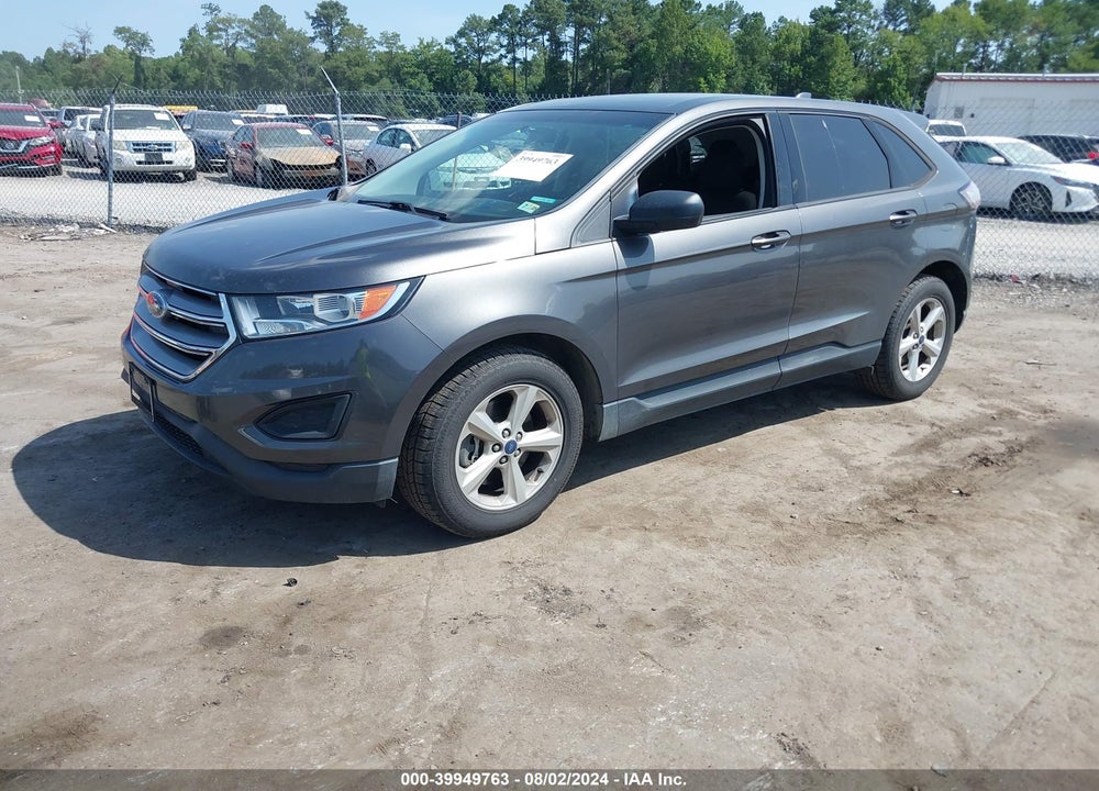 2015 FORD EDGE SE VIN: 2FMTK4G88FBB43291