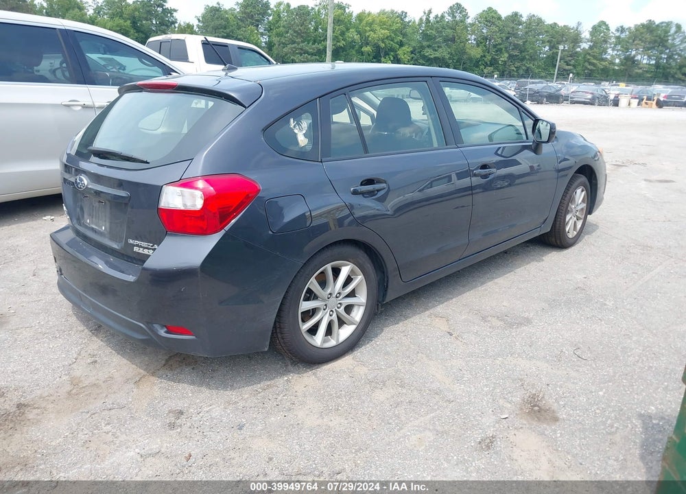 2013 SUBARU IMPREZA 2.0I PREMIUM VIN: JF1GPAC61D2877550
