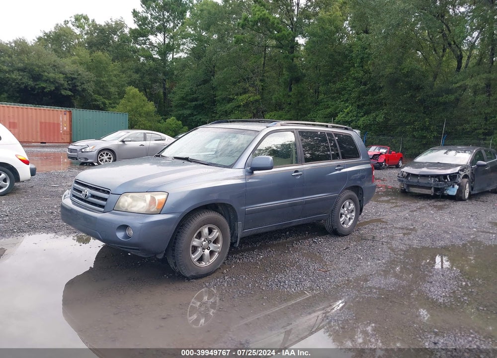 2005 TOYOTA HIGHLANDER V6 VIN: JTEGP21A350082029