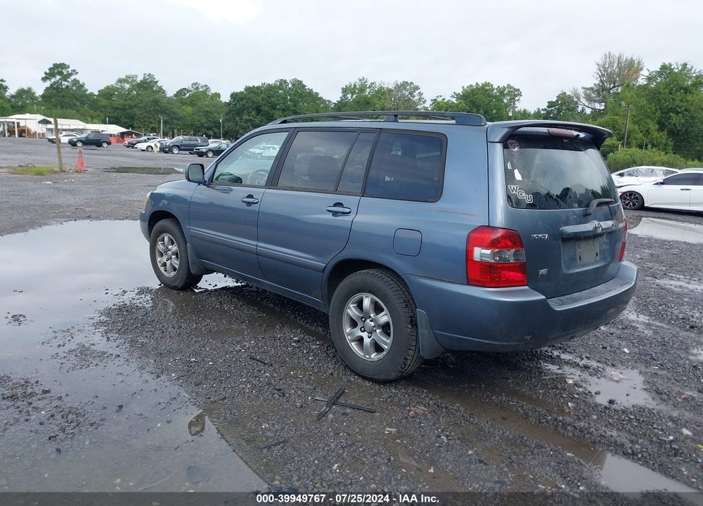 2005 TOYOTA HIGHLANDER V6 VIN: JTEGP21A350082029