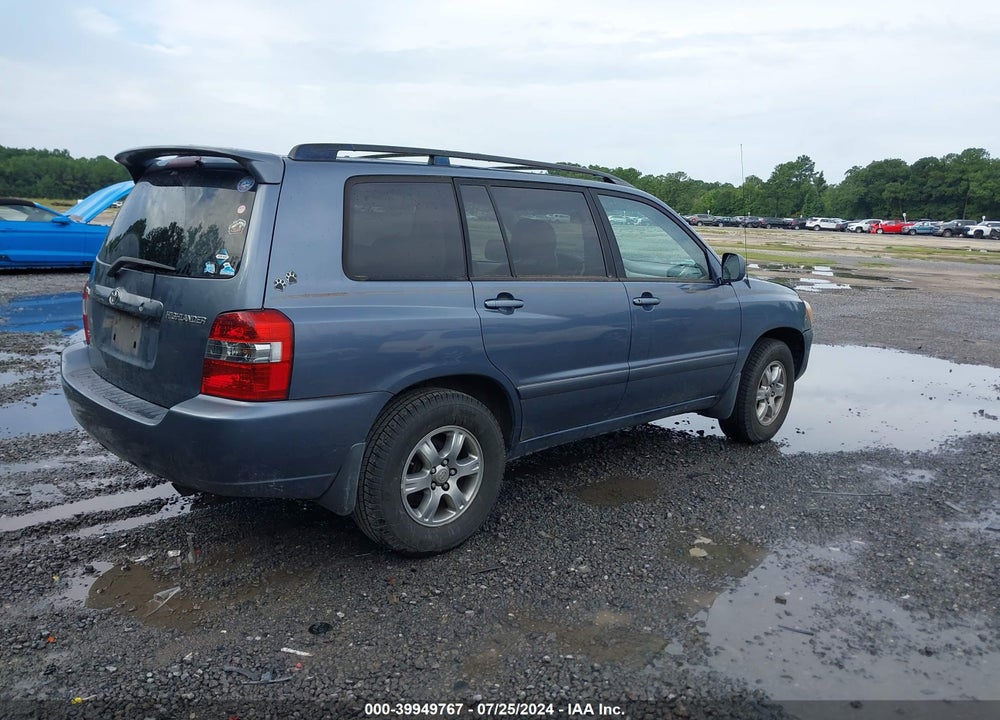 2005 TOYOTA HIGHLANDER V6 VIN: JTEGP21A350082029