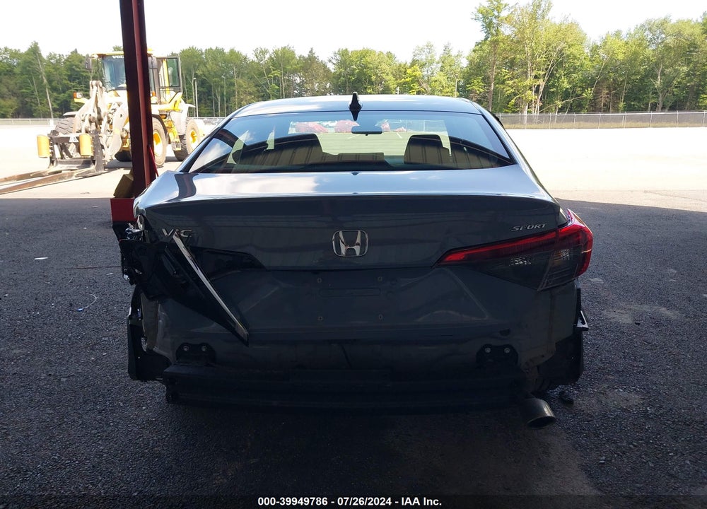 2022 HONDA CIVIC VIN: 2HGFE2F58NH538380