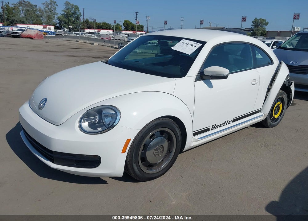2012 VOLKSWAGEN BEETLE 2.5L VIN: 3VWJP7AT7CM620926