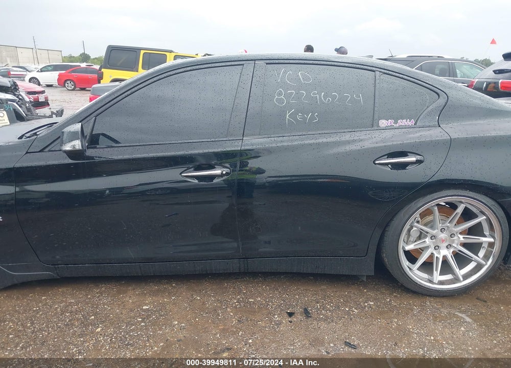 2019 INFINITI Q50 3.0T SIGNATURE EDITION VIN: JN1EV7AP1KM541701