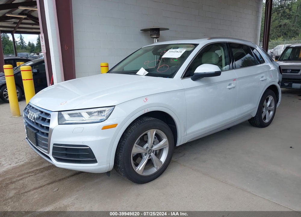 2020 AUDI Q5 PREMIUM PLUS 45 TFSI QUATTRO S TRONIC VIN: WA1BNAFY2L2029726