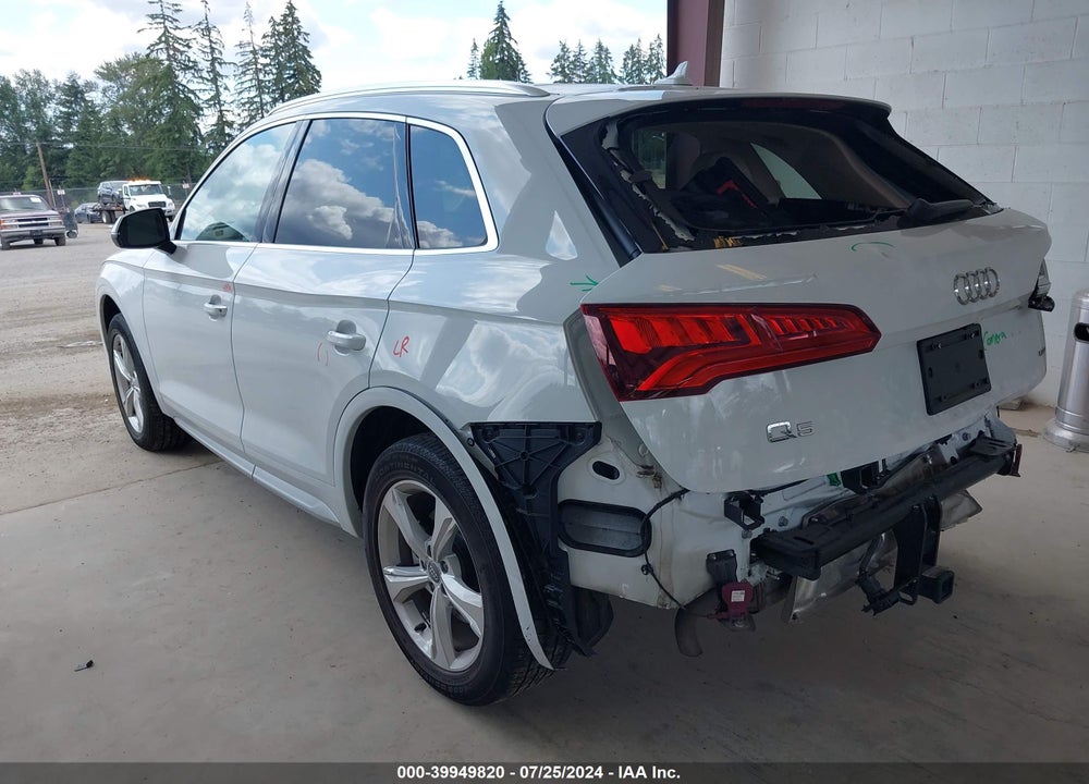 2020 AUDI Q5 PREMIUM PLUS 45 TFSI QUATTRO S TRONIC VIN: WA1BNAFY2L2029726