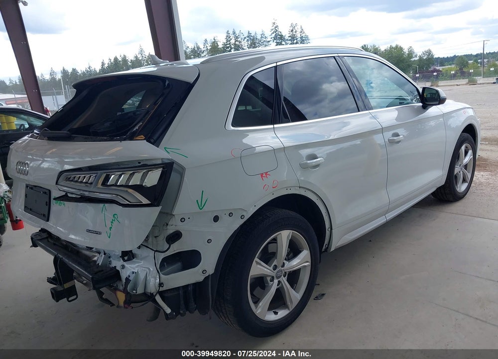 2020 AUDI Q5 PREMIUM PLUS 45 TFSI QUATTRO S TRONIC VIN: WA1BNAFY2L2029726