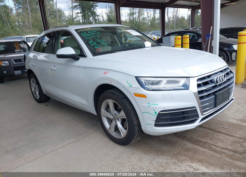2020 AUDI Q5 PREMIUM PLUS 45 TFSI QUATTRO S TRONIC VIN: WA1BNAFY2L2029726
