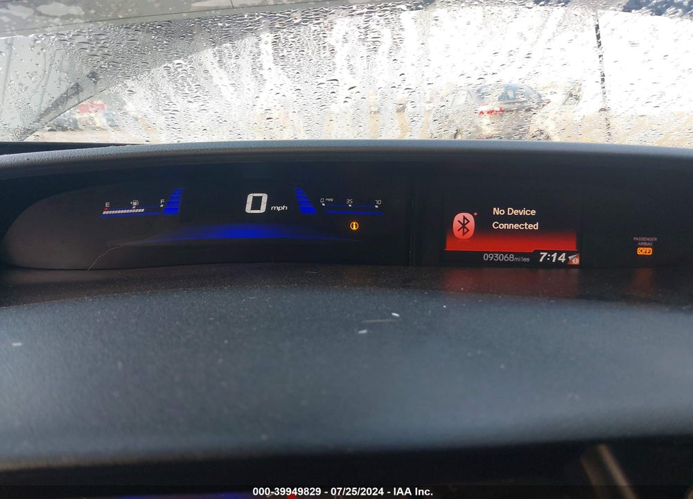 2014 HONDA CIVIC LX VIN: 19XFB2F50EE036935