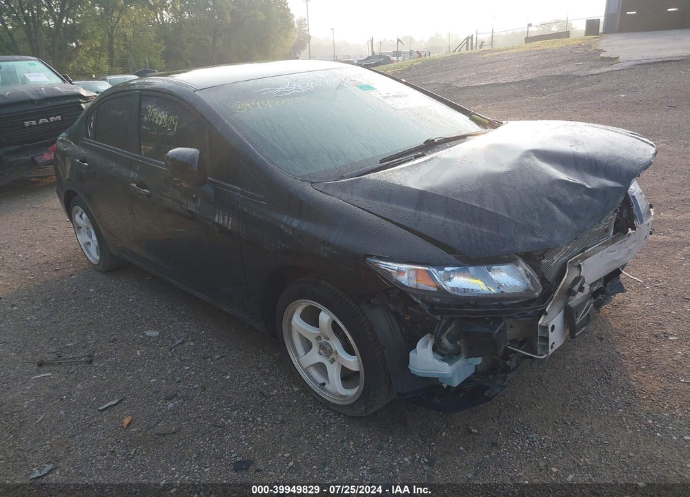 2014 HONDA CIVIC LX VIN: 19XFB2F50EE036935