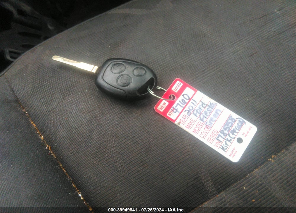 2011 FORD FIESTA SE VIN: 3FADP4EJ1BM178558