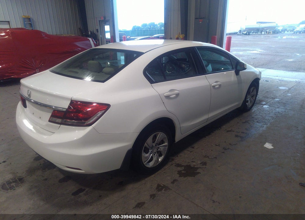 2013 HONDA CIVIC LX VIN: 19XFB2F53DE248307