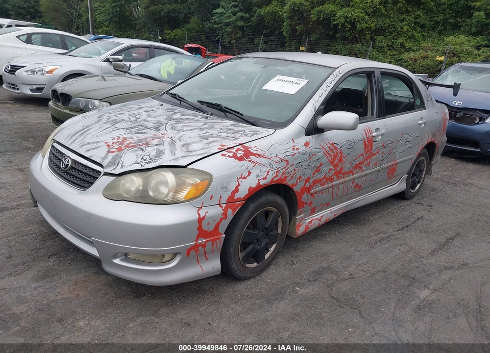 2005 TOYOTA COROLLA S VIN: 2T1BR32E15C381332
