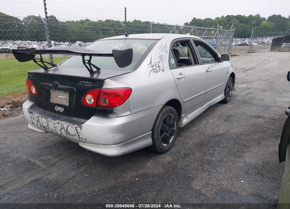 2005 TOYOTA COROLLA S VIN: 2T1BR32E15C381332