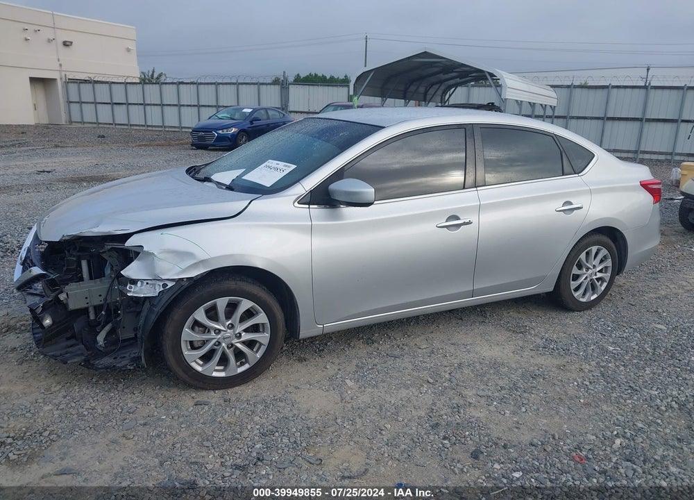 2019 NISSAN SENTRA SV VIN: 3N1AB7AP3KY322601