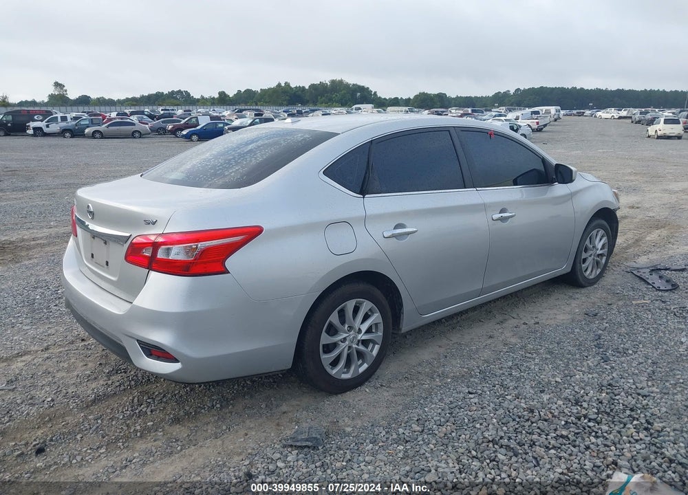 2019 NISSAN SENTRA SV VIN: 3N1AB7AP3KY322601