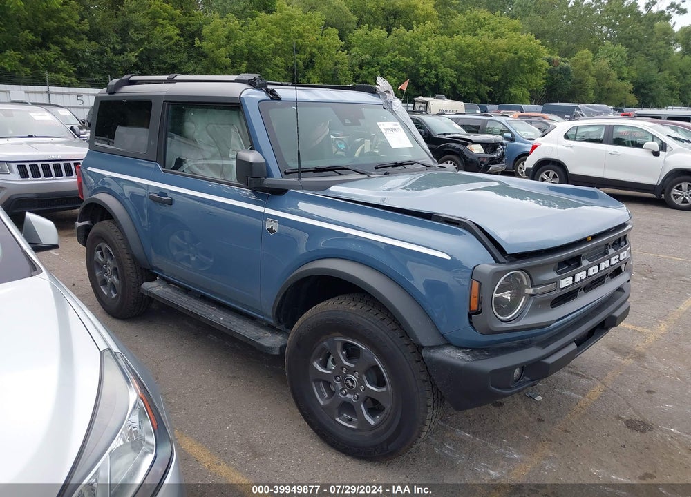 2024 FORD BRONCO BIG BEND VIN: 1FMDE7AH7RLA43810