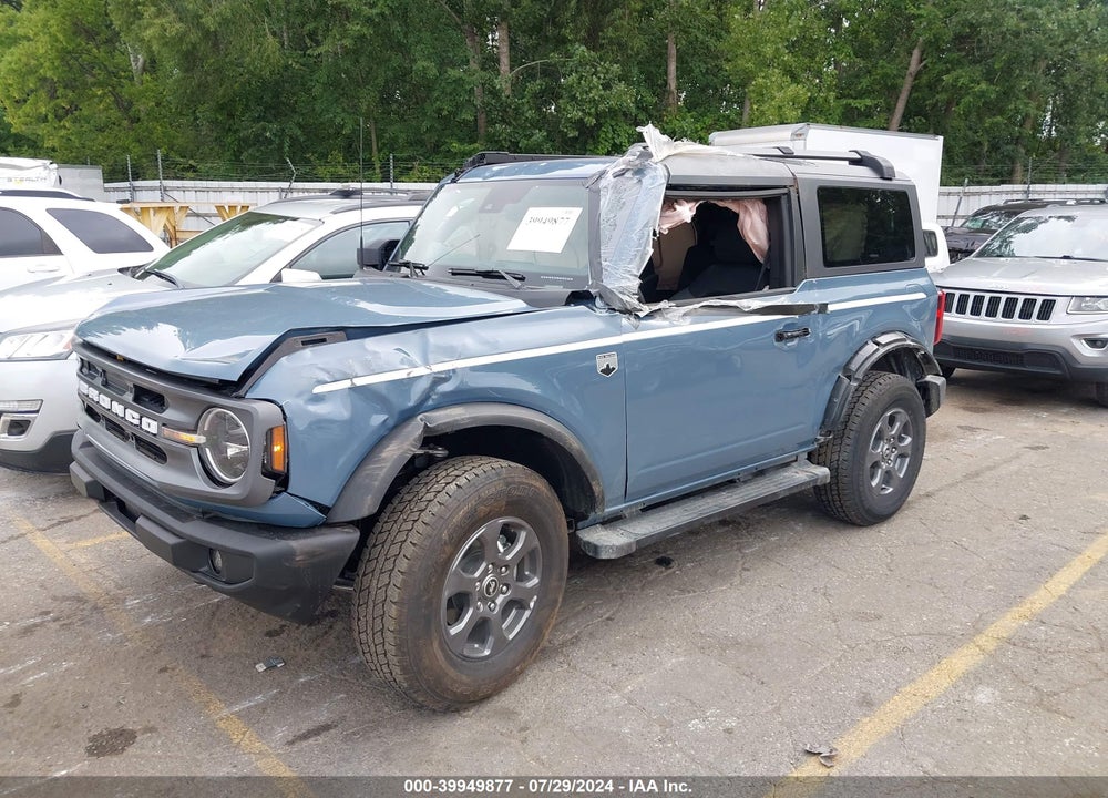 2024 FORD BRONCO BIG BEND VIN: 1FMDE7AH7RLA43810