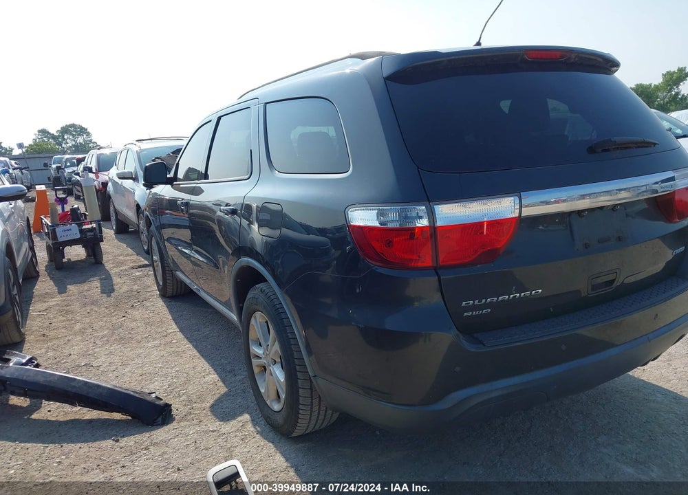 2011 DODGE DURANGO CREW VIN: 1D4RE4GG8BC639072