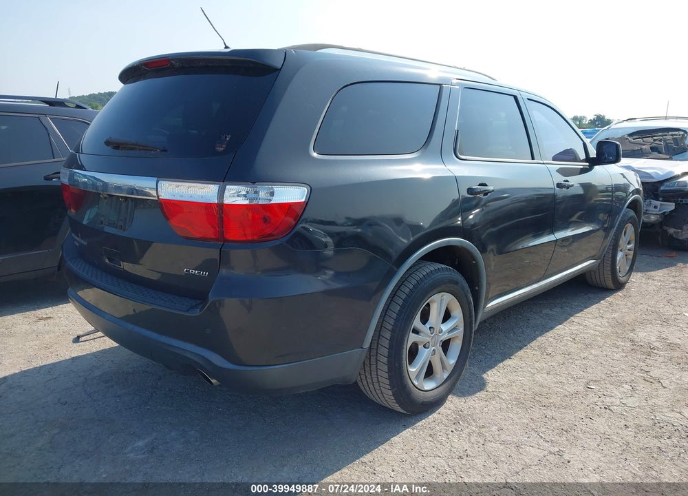 2011 DODGE DURANGO CREW VIN: 1D4RE4GG8BC639072