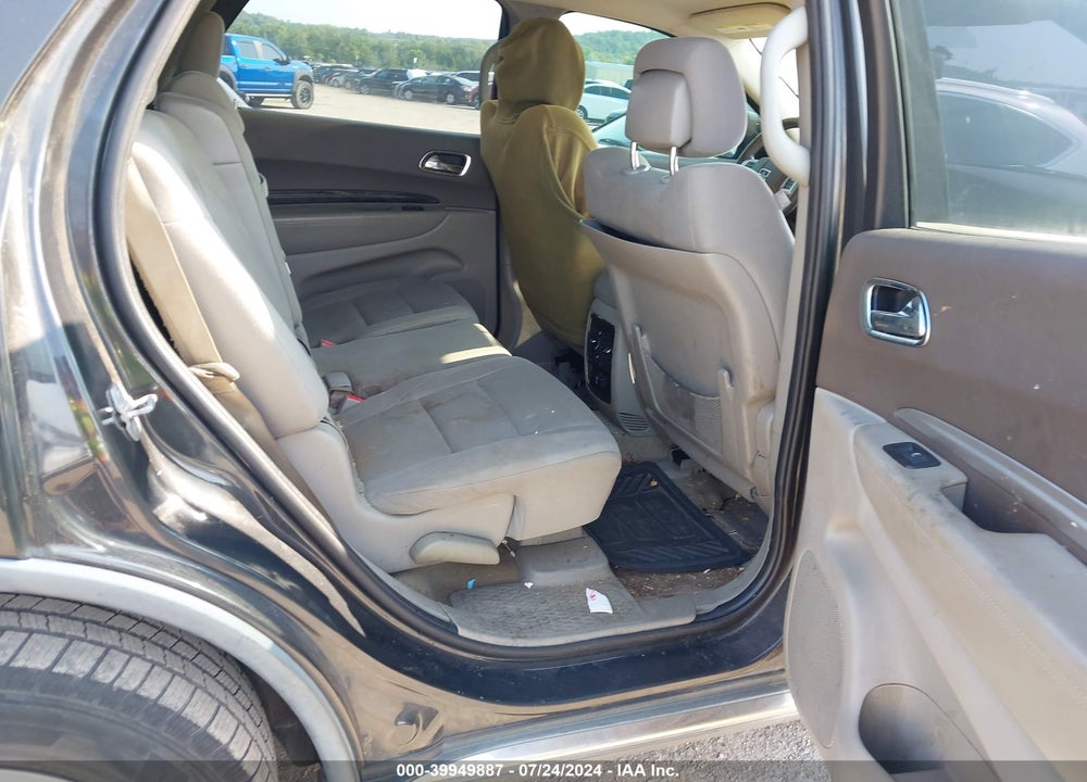 2011 DODGE DURANGO CREW VIN: 1D4RE4GG8BC639072