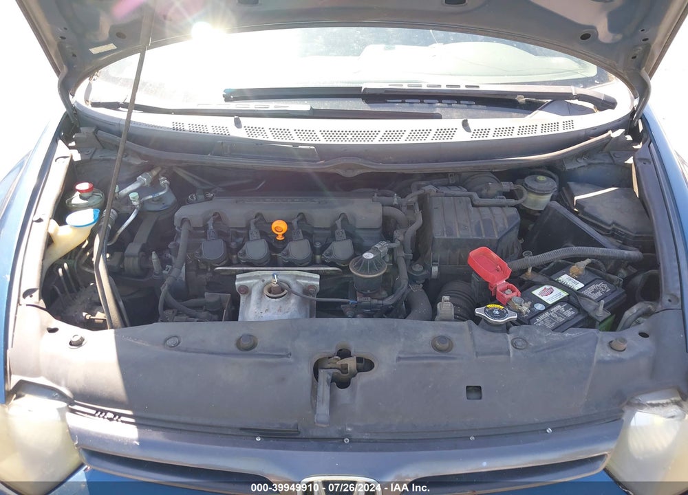 2006 HONDA CIVIC LX VIN: 2HGFG12616H554313