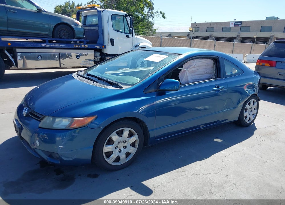 2006 HONDA CIVIC LX VIN: 2HGFG12616H554313