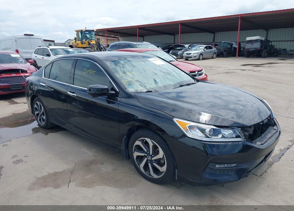 2017 HONDA ACCORD EX-L V6 VIN: 1HGCR3F87HA033232