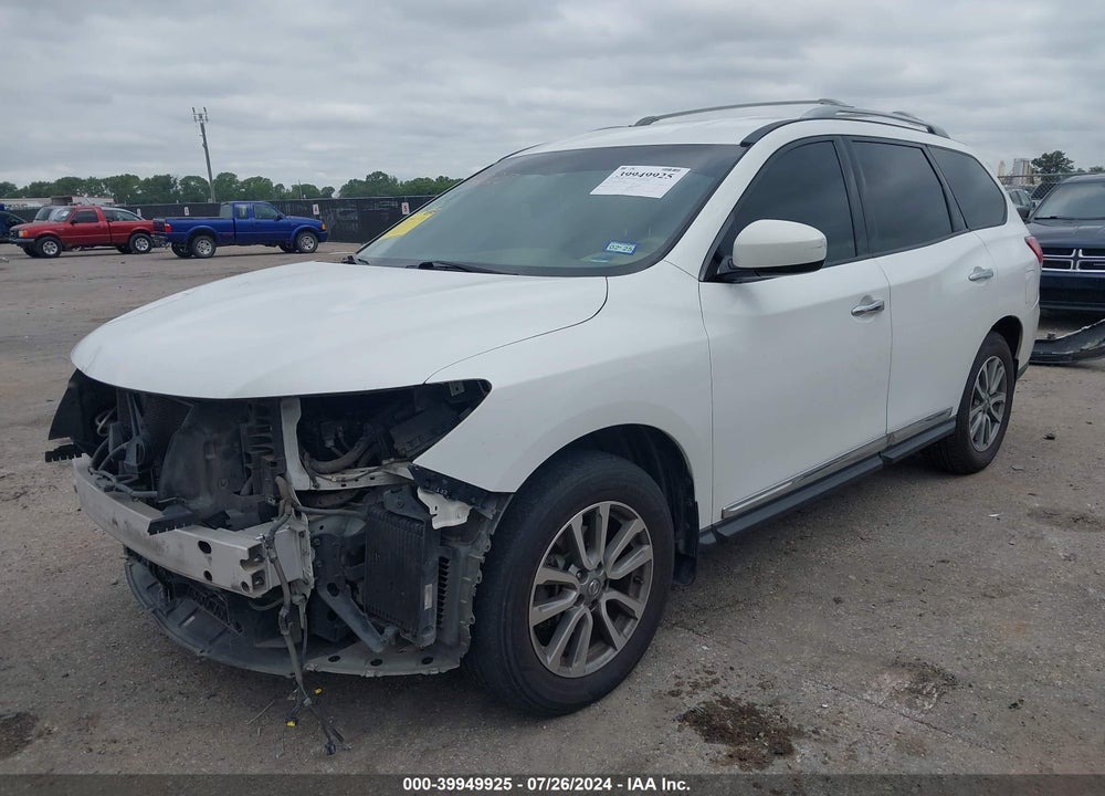2013 NISSAN PATHFINDER SL VIN: 5N1AR2MN7DC676652