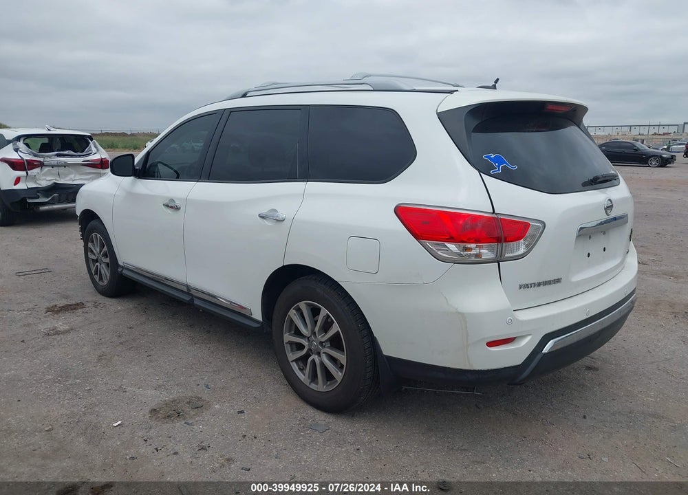 2013 NISSAN PATHFINDER SL VIN: 5N1AR2MN7DC676652