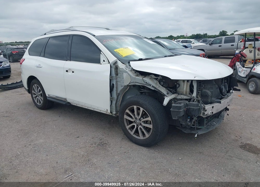 2013 NISSAN PATHFINDER SL VIN: 5N1AR2MN7DC676652