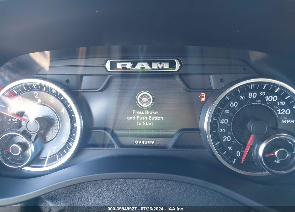 2019 RAM 1500 VIN: 1C6RREFT6KN786041