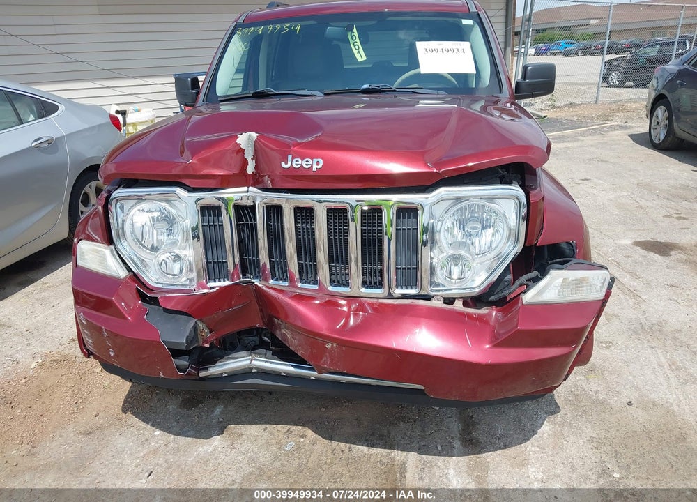 2008 JEEP LIBERTY LIMITED EDITION VIN: 1J8GN58K28W207249