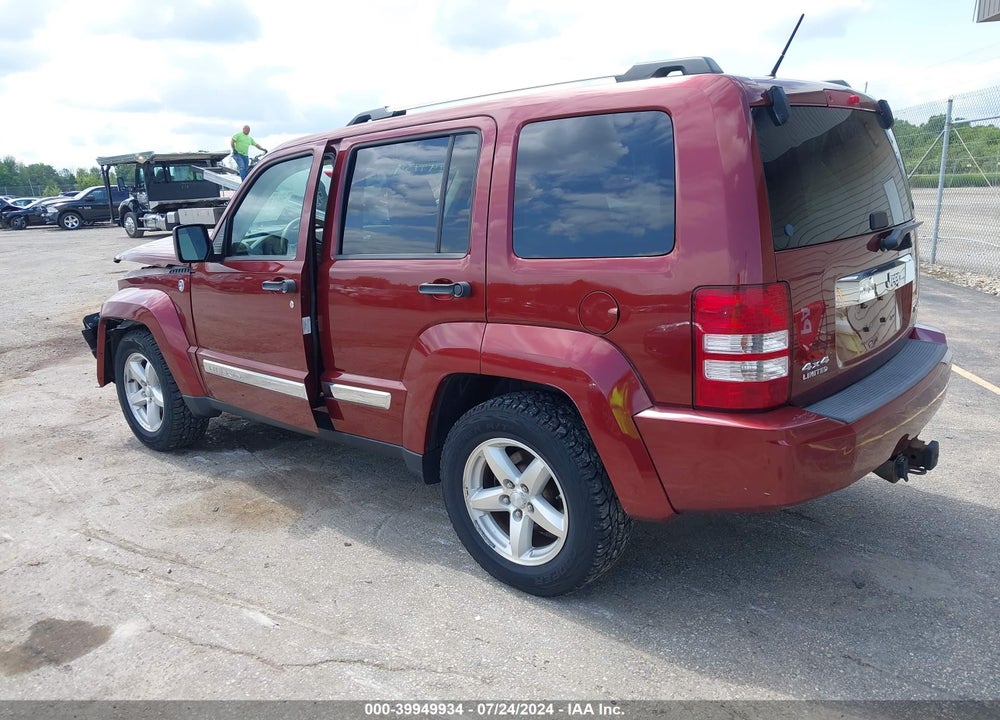 2008 JEEP LIBERTY LIMITED EDITION VIN: 1J8GN58K28W207249