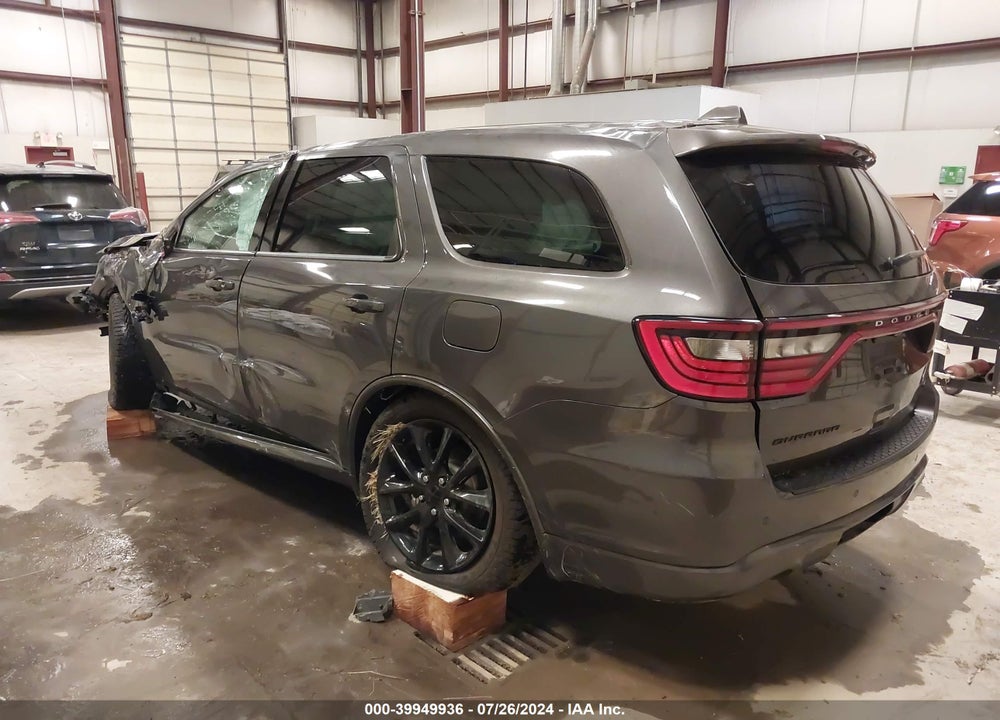 2017 DODGE DURANGO GT RWD VIN: 1C4RDHDG7HC953672