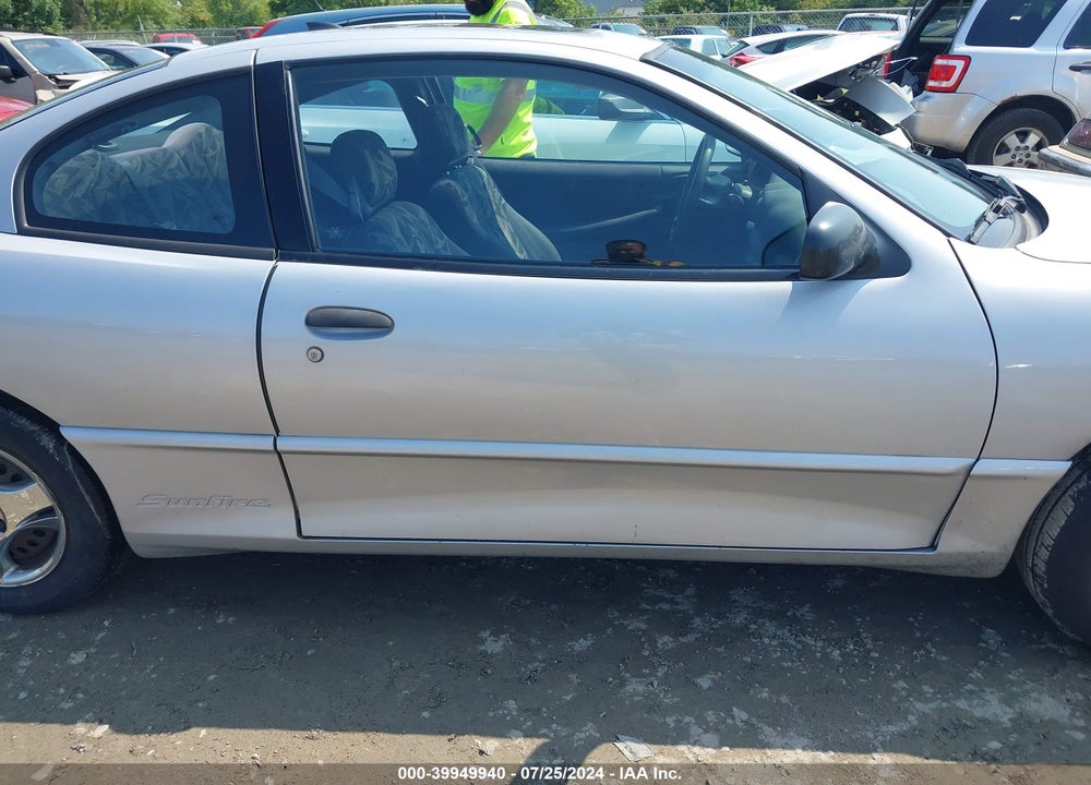 2003 PONTIAC SUNFIRE VIN: 1G2JB12F037342392