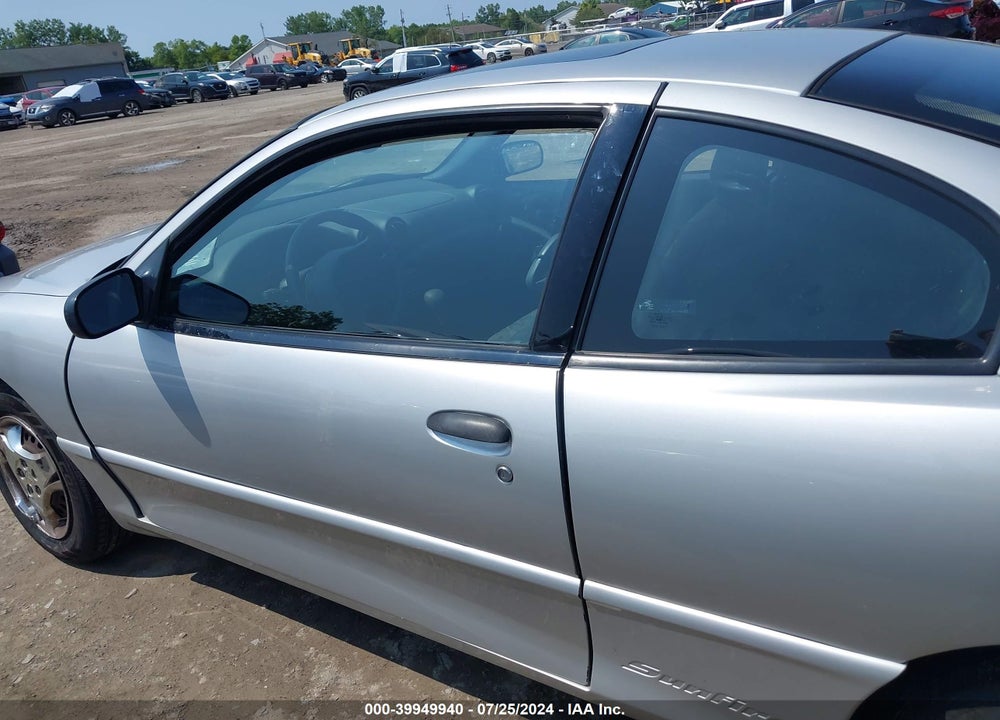 2003 PONTIAC SUNFIRE VIN: 1G2JB12F037342392