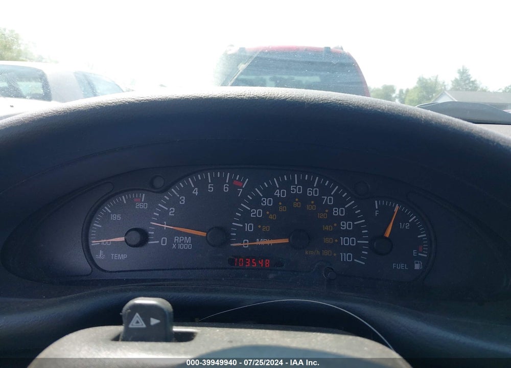 2003 PONTIAC SUNFIRE VIN: 1G2JB12F037342392