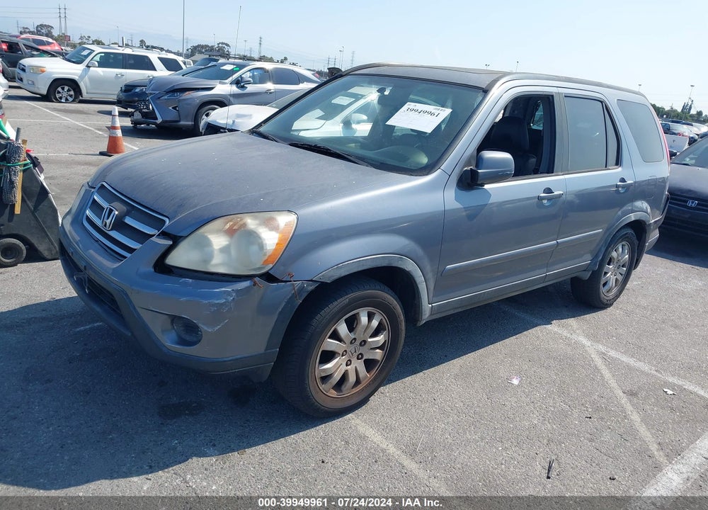 2006 HONDA CR-V SE VIN: JHLRD78926C012636