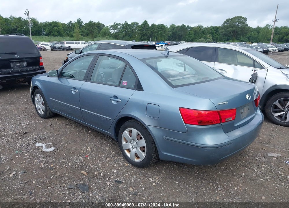 2010 HYUNDAI SONATA GLS VIN: 5NPET4AC5AH643798