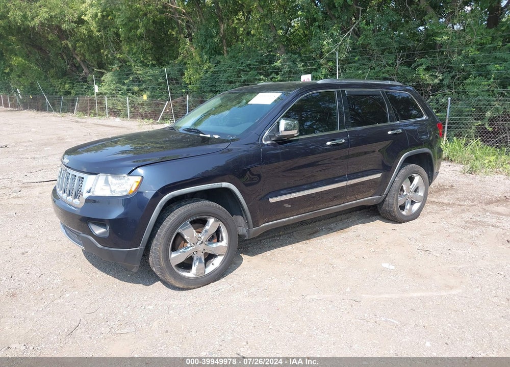 2011 JEEP GRAND CHEROKEE OVERLAND VIN: 1J4RR6GT3BC535948