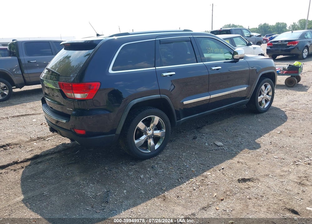 2011 JEEP GRAND CHEROKEE OVERLAND VIN: 1J4RR6GT3BC535948