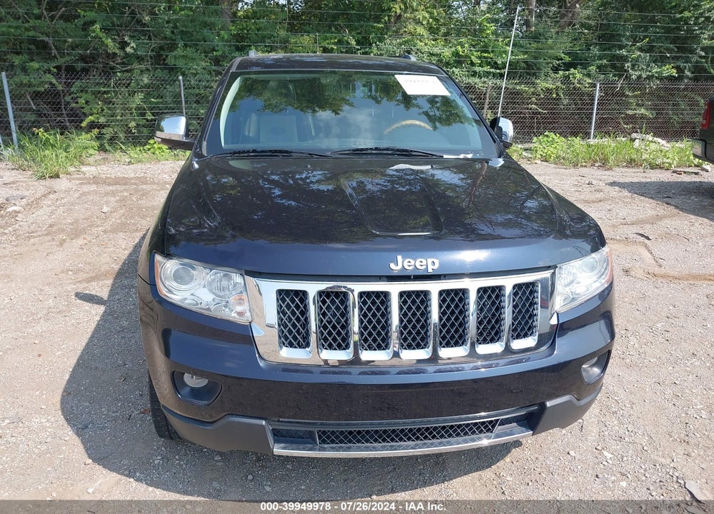 2011 JEEP GRAND CHEROKEE OVERLAND VIN: 1J4RR6GT3BC535948