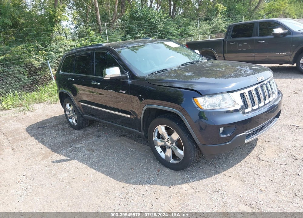 2011 JEEP GRAND CHEROKEE OVERLAND VIN: 1J4RR6GT3BC535948