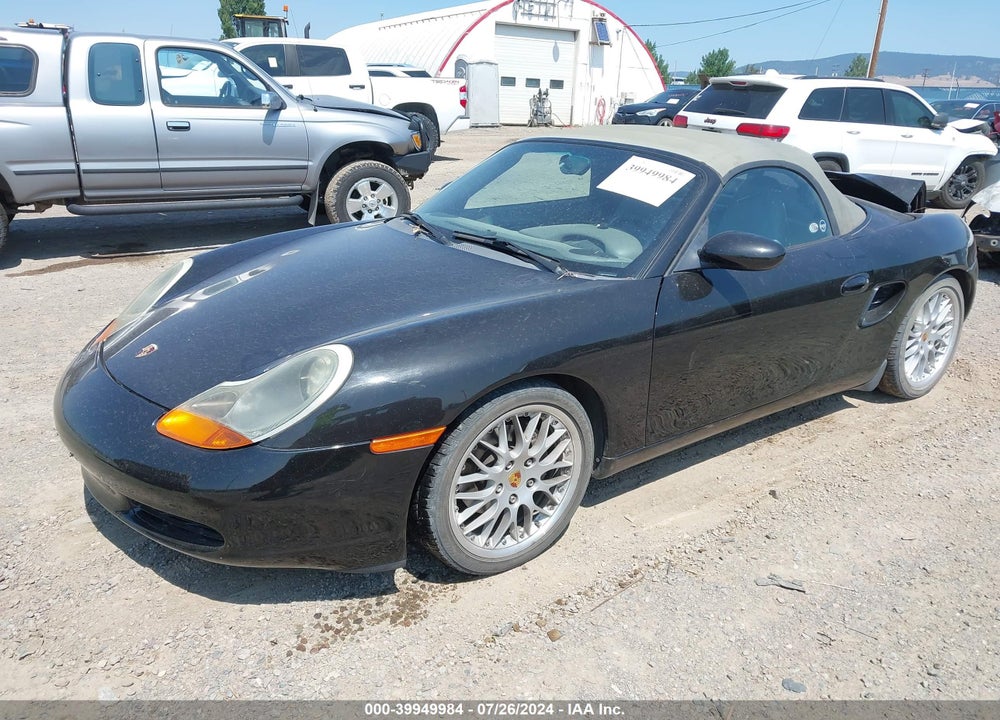 2000 PORSCHE BOXSTER VIN: WP0CA2984YU621261