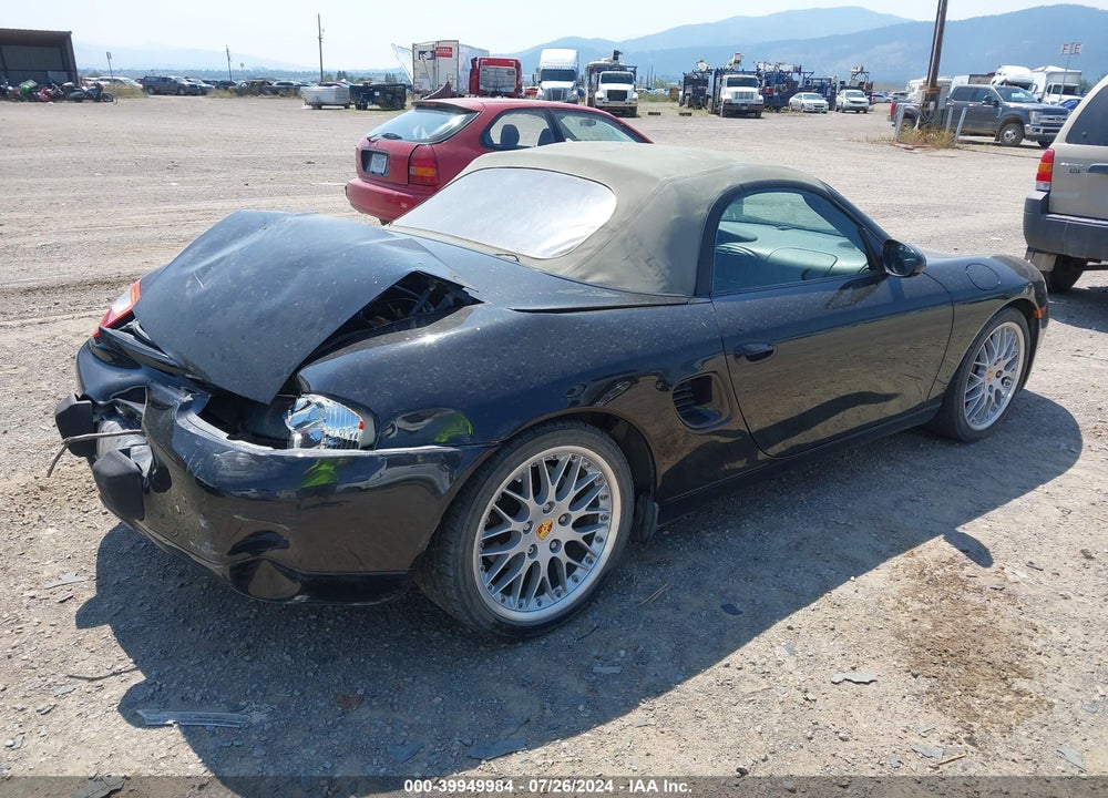 2000 PORSCHE BOXSTER VIN: WP0CA2984YU621261