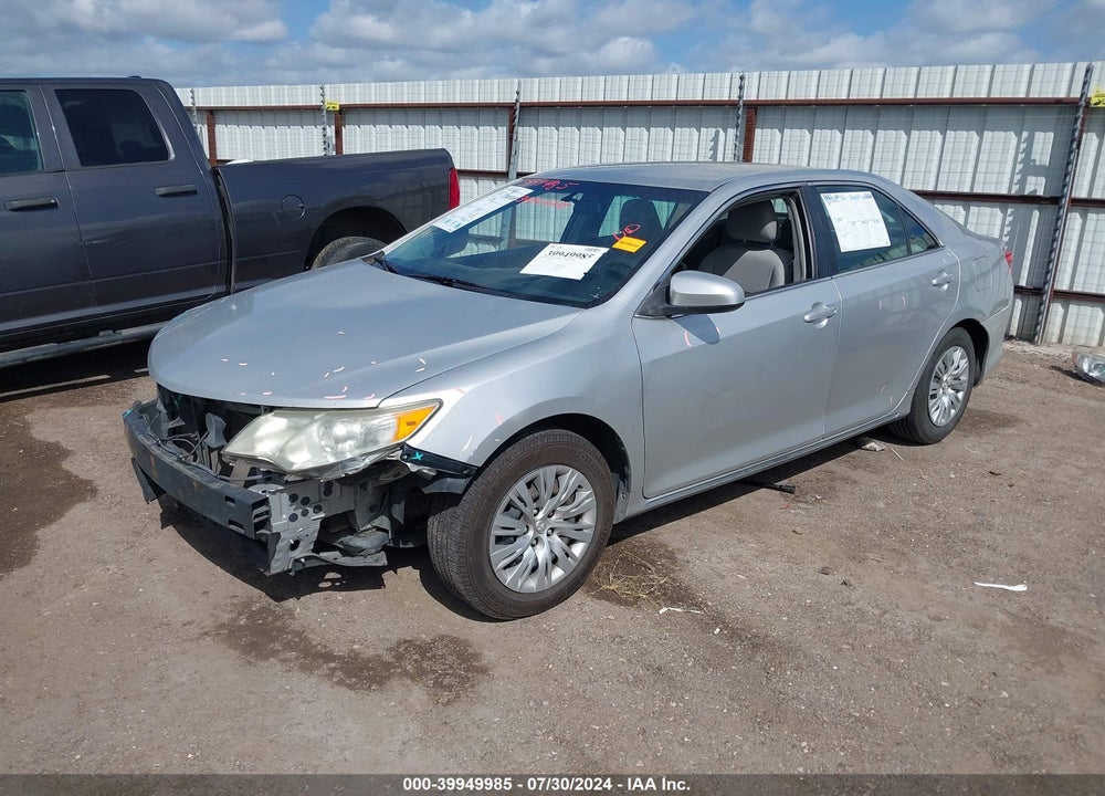 2012 TOYOTA CAMRY VIN: 4T4BF1FK2CR258752
