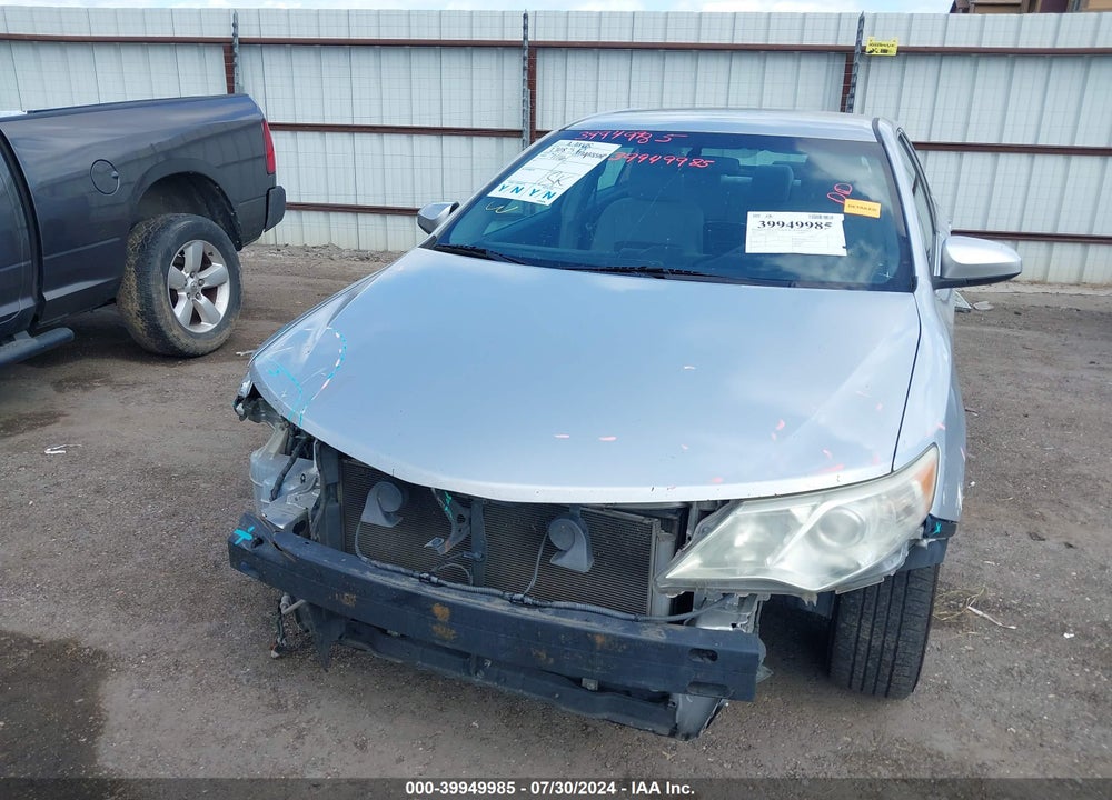 2012 TOYOTA CAMRY VIN: 4T4BF1FK2CR258752