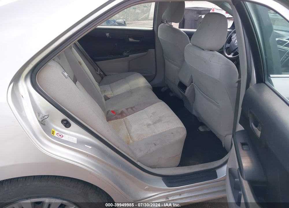 2012 TOYOTA CAMRY VIN: 4T4BF1FK2CR258752