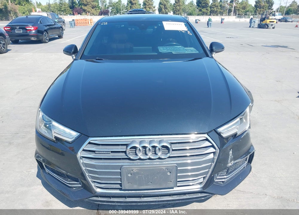 2017 AUDI A4 2.0T SEASON OF  PREMIUM VIN: WAUDNAF44HN041634